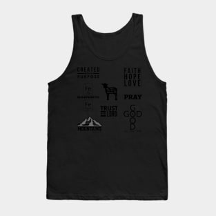 Christian Sticker Pack 2 Tank Top